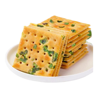 泓一 整箱 香葱味梳打饼干500g