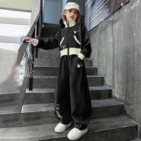 Hello Kitty 女童春季套装2026新款中大童装运动风两件套