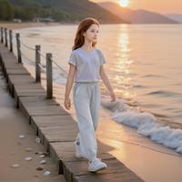 Deesha/笛莎 束脚 儿童长裤