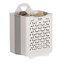  Joybos/佳帮手 可折叠 脏衣篓 大号【28.5*16.5*39cm】8件薄衣