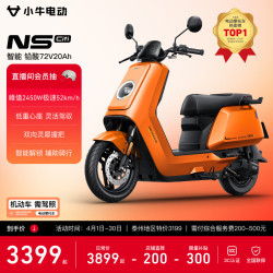 小牛电动 NS citi 电动摩托车 门店自提