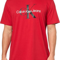 卡尔文·克莱恩 Men's Monogram Logo Crewneck T-Shirt