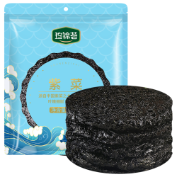 珍锦荟 福建特产 干坛紫菜 88g 1袋