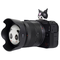  Canon/佳能 4K视频 微单相机+55-210远摄变焦镜头 R50V黑色套机+55-210【远摄变焦双镜头】