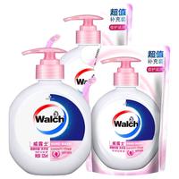  Walch/威露士 抑菌 洗手液套装 倍护滋润525ml+补充装525ml*2袋