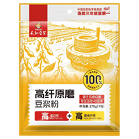 YON HO/永和豆浆 高纤 豆浆粉 永和豆浆高纤原磨270g*1袋