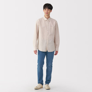 無印良品 MUJI 弹力 男士牛仔裤