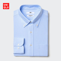 UNIQLO/优衣库 防皱 男士衬衫 482406/63天蓝色 M