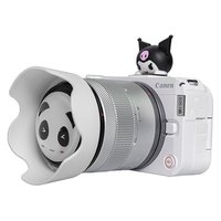  Canon/佳能 4K视频 微单相机套装+55-210远摄变焦镜头 R50V白色套机+55-210【远摄变焦双镜头】