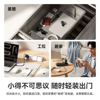 BASEUS倍思 100W氮化镓折叠快充充电器