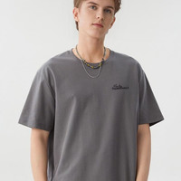 马克华菲 100%棉夏季新款重磅挺括宽松男士体恤