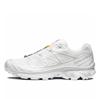 萨洛蒙 休闲鞋 XT-6 舒适百搭 男女同款 低帮跑步鞋 白色 L41252900 可选38码 现货保税仓直发