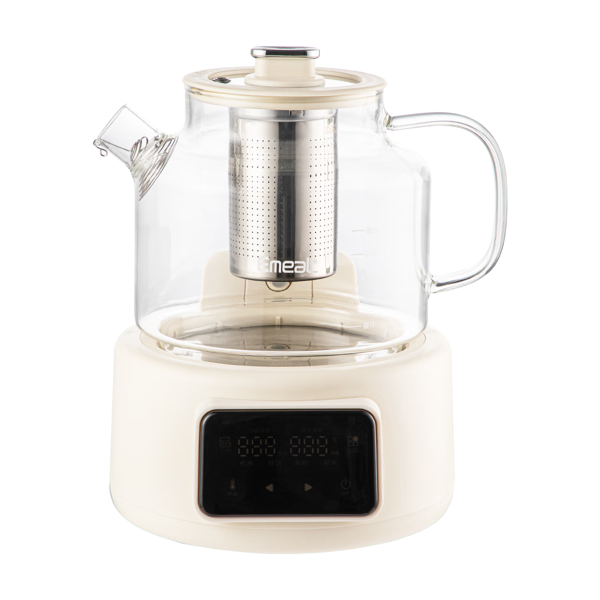  emeal/益美 YM-Y12A 全玻璃壶体 养生壶 304茶漏
