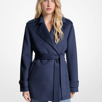 MICHAEL KORS 羊毛混纺 女士外套