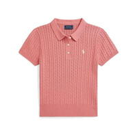 RALPH LAUREN 女童 Polo Ralph Lauren Kids Mini-Cable Cotton Polo Sweater
