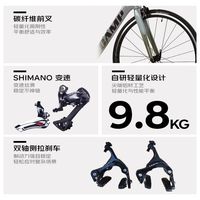  CAMP/坎普 18速 公路自行车 禧玛诺变速