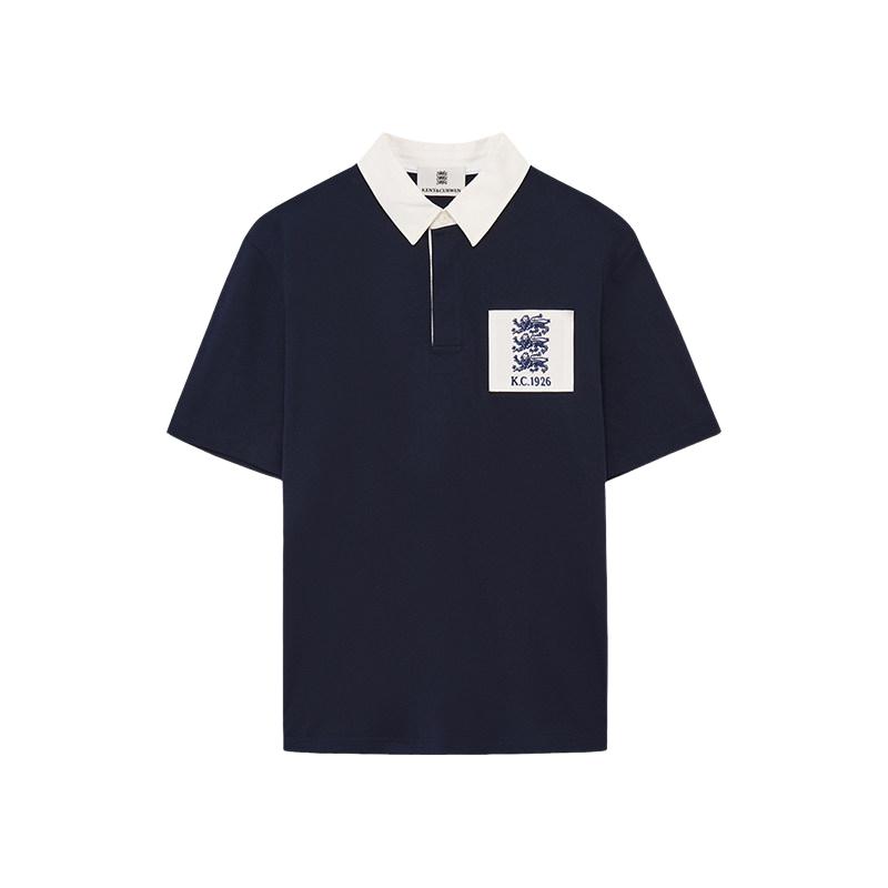  KENT&CURWEN/肯迪文 三狮徽章刺绣 男士POLO衫