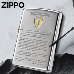 ZIPPO 离职宣言防风煤油打火机 雕刻官方正品 实用送男友礼物 单机