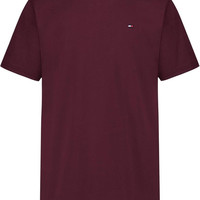 TOMMY HILFIGER Boys' Short Sleeve Solid Crew Neck T-shirt, Soft, Comfortable, Relaxed Fit