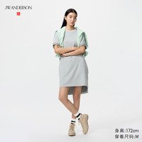 优衣库 宽松 女士连衣裙 04 烟灰色 M