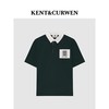  KENT&CURWEN/肯迪文 三狮徽章刺绣 女士POLO衫 2XL 墨绿色A3