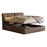  Sleemon/喜临门 储物皮床+床垫套餐 缓缓pro-云雾米【储物款】 1.8*2米