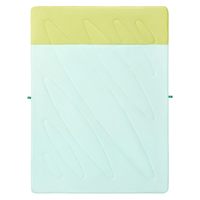  躺岛 可机洗 儿童凉被 【凉被-蚕丝填充】浅草绿+温泉蓝