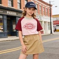  Dickies/帝客 撞色插肩袖 儿童T恤