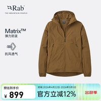 Rab Borealis男士户外夹克防风保暖徒步登山软壳衣 QWS-76 石墨灰GRH S