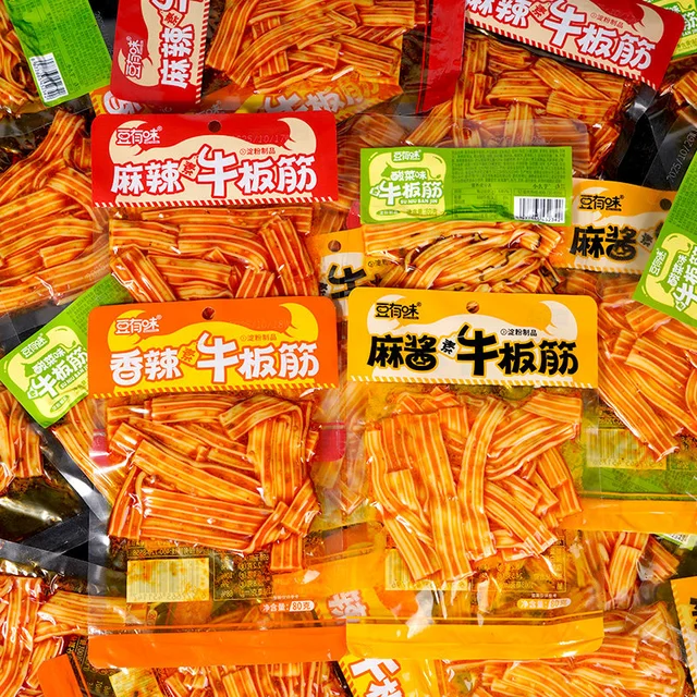 豆有味 素牛板筋 香辣味 休闲零食