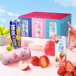 百亿补贴：锐澳 预调鸡尾酒 330ml*12罐 礼盒装