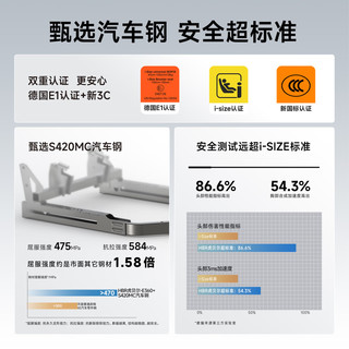  HBR/虎贝尔 智能通风 儿童座椅