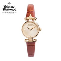 移动端：Vivienne Westwood 西太后 石英皮带女表 母亲节送礼