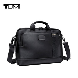 TUMI FREMONT 男士商务公文包 经典牛皮革电脑包