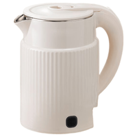 KITCHOICE 316不锈钢 双层防烫 2L 白色 电水壶