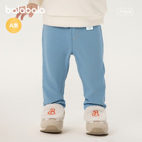  balabala/巴拉巴拉 弹力 儿童打底裤 牛仔浅蓝00418 90