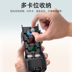 SUNNYLIFE 适用于DJI大疆pocket3保护外壳翻盖镜头盖云台罩套OSMO口袋相机机身保护盒