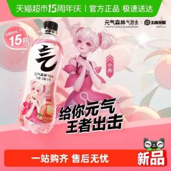 元气森林 无糖苏打气泡水 白桃味 480ml*15瓶