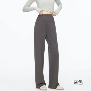 MISSWISS 凉感透气 女士直筒裤