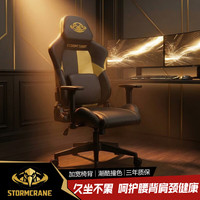 飓鹤电竞椅子人体工学椅电脑椅办公椅人工力学椅游戏椅 飓鹤CT-pro+ 复合革 可旋转可升降扶手 155-180度