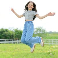 Deesha/笛莎 软棉 女童牛仔裤