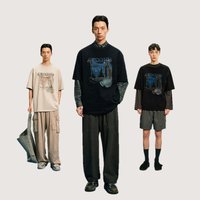 速写 海螺系列 男士T恤 9P7112700
