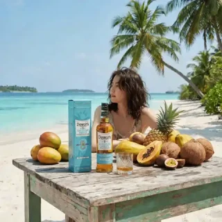 帝王 8年 限量 加勒比朗姆桶 苏格兰调和威士忌 700ml 单瓶