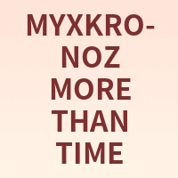 MYXKRONOZ MORE THAN TIME