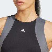 adidas 阿迪达斯 女款撞色训练露脐运动背心