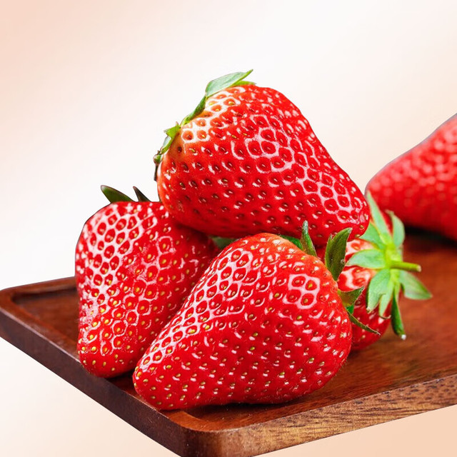 爱果趣 云南高山99红颜草莓 10斤带箱单果(11-14g)