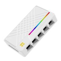 百亿补贴：利民 ARGB&FAN二合一集线器支持PWM温控调速及神光同步白色双10路