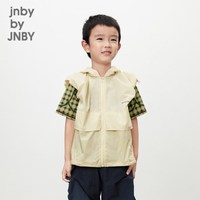 江南布衣 童装拼接马甲防晒夏男女童儿童jnbybyjnby