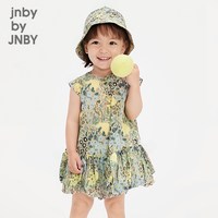 江南布衣 婴童短袖连衣裙无袖圆领花型A型夏女童婴儿jnbybyjnby