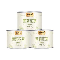 陈一凡 茉莉花茶 川派飘雪浓香型毛峰绿茶